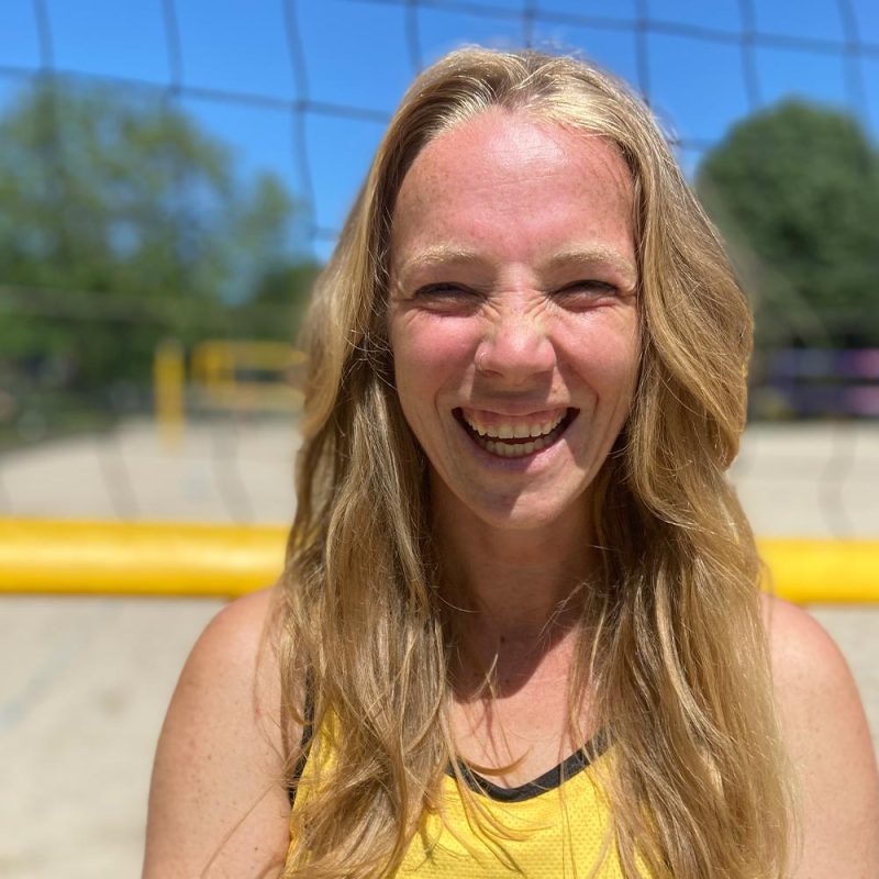 Porträt Cita Wetterich vom Beachverein Freiburg